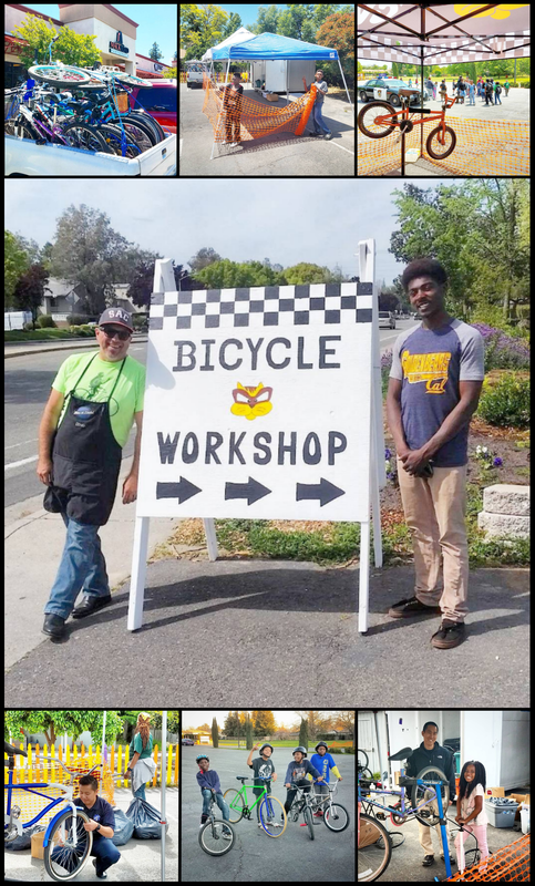Mack Road Partnership's Bicycle Repair Program
