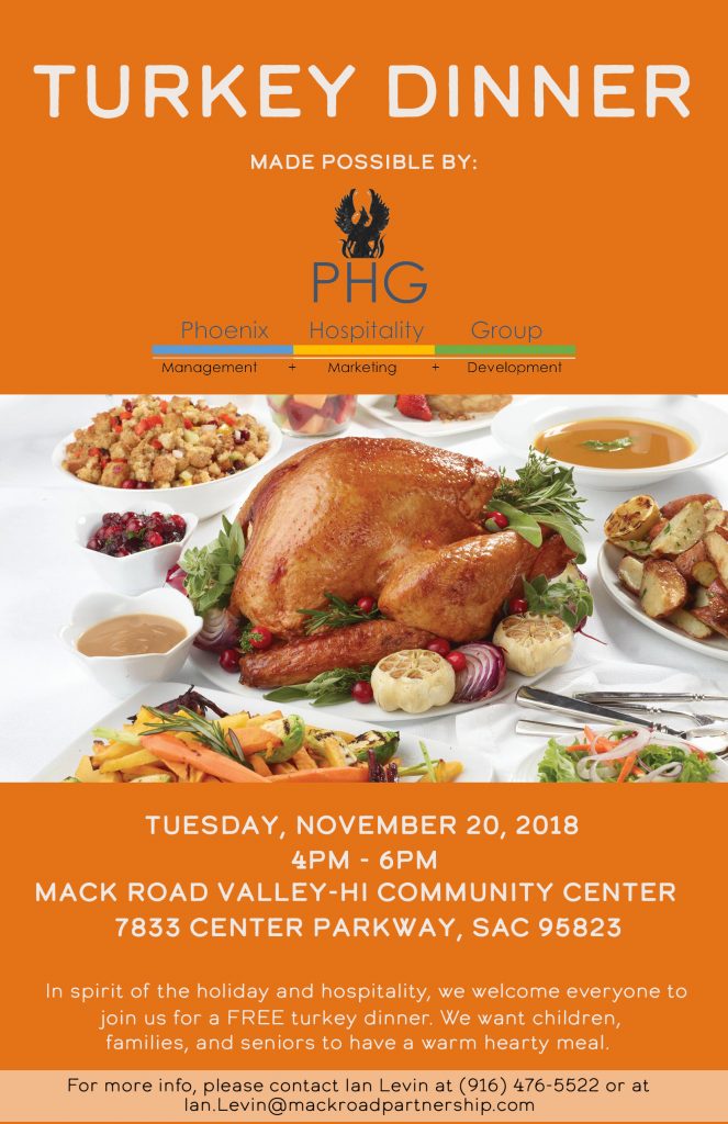 Turkey Dinner Mack Road Partnership